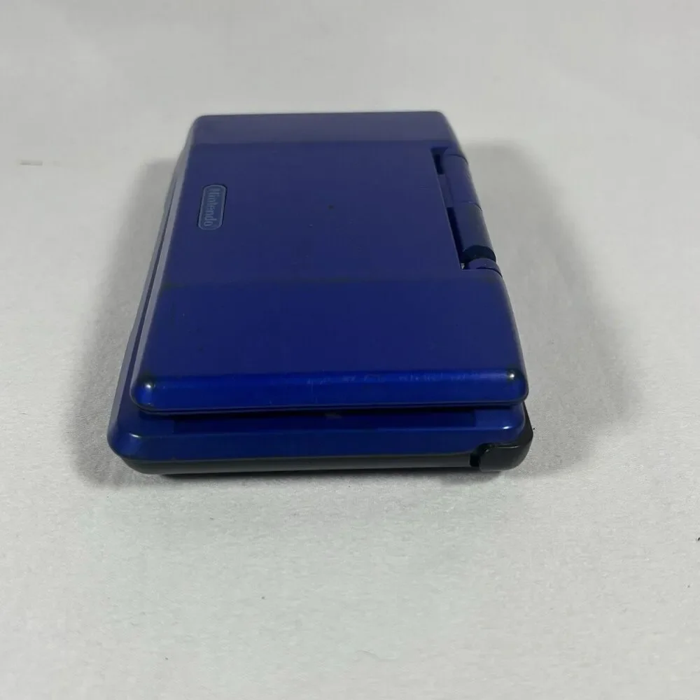 Nintendo DS Original Blue NTR-001 No Power. Broken Hinge For Parts/repair
